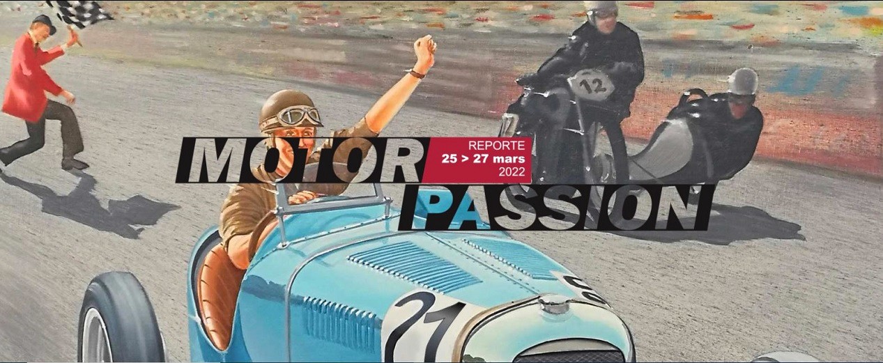 MOTOR PASSION AVIGNON DECALE - Vintage