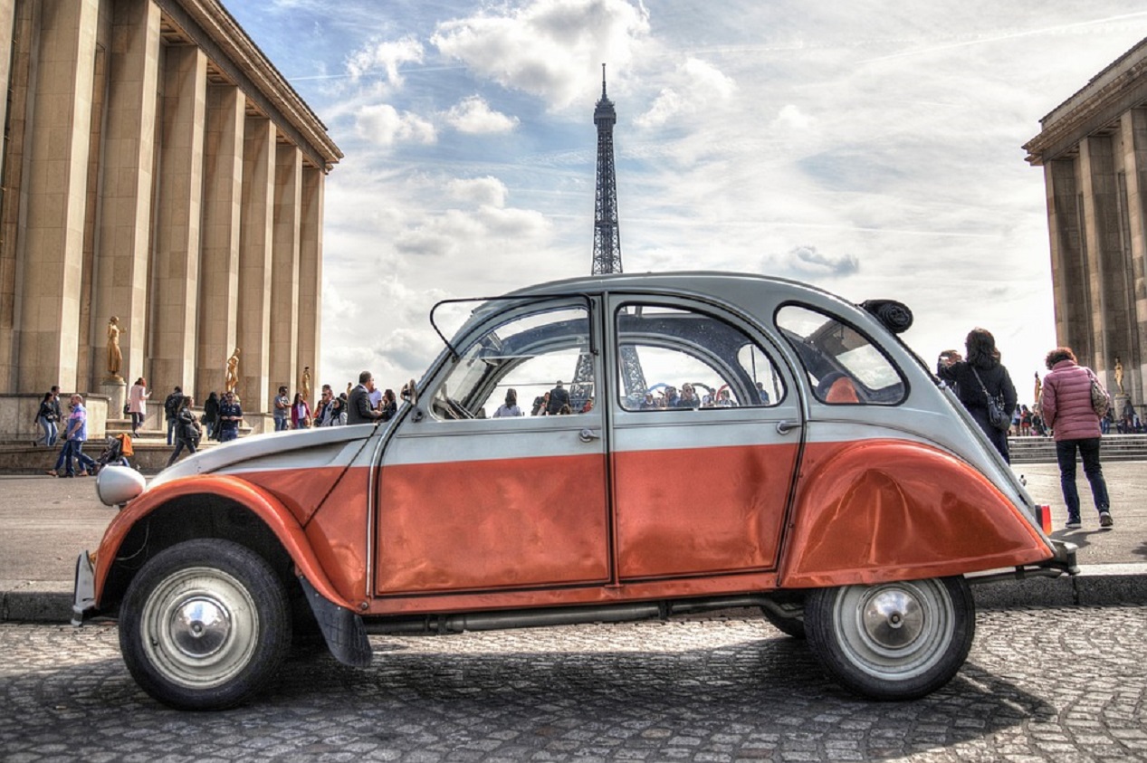 citroen 2 cv paris - Vintage