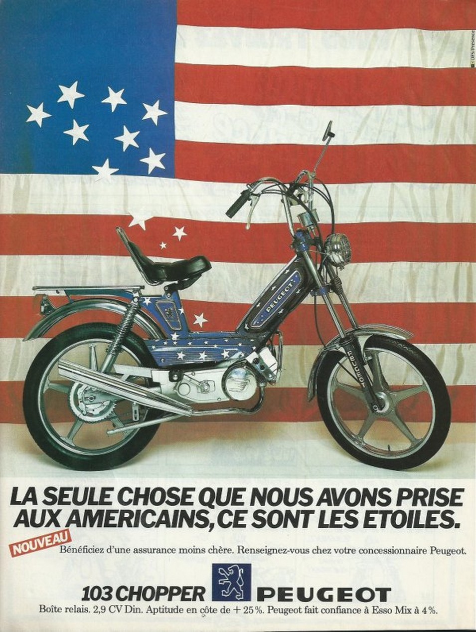 Peugeot Motocycles visuel ancienne publicite 5 - Vintage