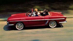 Renault Floride rouge de 1960