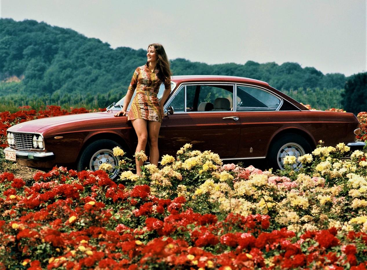 Lancia 2000 Coupé marron modèle 1971