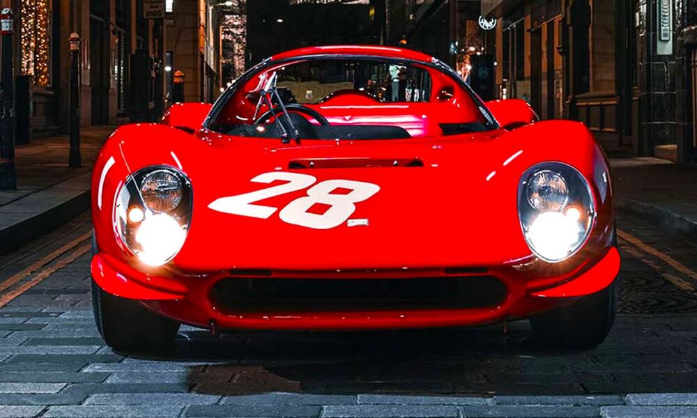 Girardo Co Ferrari Dino 206S resize une color - Vintage